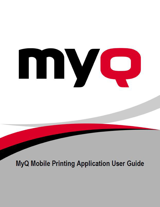 MyQ, Mobile Printing, App, Rapid Refill